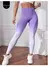 Venda quente cintura alta sem costura leggings gradiente bunda levantamento calças de yoga malha elástica oco para fora fitness esporte leggings feminino - comprar online
