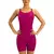 Macaquinho Fitness Feminino de Natação Costas Abertas Attarco - comprar online