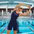 Macaquinho Fitness Feminino de Natação Costas Abertas Attarco - comprar online