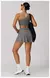 Conjunto Short Saia + Top Alça Unilateral Fitness Feminino Sportiva na internet