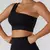 Top Fitness Feminino com Alção Unilateral Sportiva - loja online