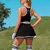 Conjutno Vestido Fitness Feminino Beach Tennis com Bolso PlayGirl - Shesfit