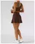 Imagem do Conjunto Short Saia + Top Alça Unilateral Fitness Feminino Sportiva