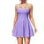Conjunto Vestido Fitness Feminino Beach Tennis com Bolso GlamCurve - Shesfit