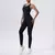 Macacão Fitness Feminino com Zipper e Costas Aberta Cremezit - comprar online
