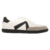 Tênis Vizzano feminino casual na cor branco e cinza, com detalhes em preto e solado escuro.
