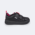 TENIS ESCOLAR PAMPILI UP TENIS SMILE - PRETO/PINK/PRETO na internet