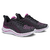 Tênis Olympikus feminino Apolis na cor preto e pink, ideal para caminhadas.