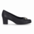 Sapato Scarpin Piccadilly Salto Médio Preto com tecnologia Superconforto e solado superaderente — ideal para o dia a dia.