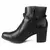 BOTA DAKOTA SALTO VERTUO - PRETO GLITER na internet