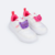 Tênis Infantil Pampili XP 24 Surprise Pelúcia Branco e Pink Vem com duas pelúcias