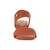 SANDALIA MODARE SALTO BLOCO ELASTICO ARGILA CAMEL