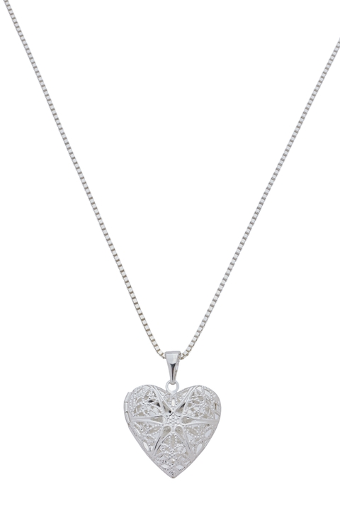 Pingente Relicário + Corrente Veneziana - comprar online