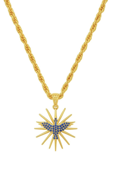 Colar Espírito Santo - Banho de Ouro - comprar online