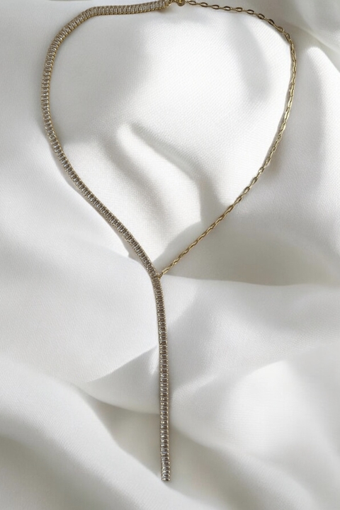 Colar Riviera Baguete Cartier - comprar online