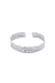 Bracelete Efeito Amassado - Banho de Prata - comprar online