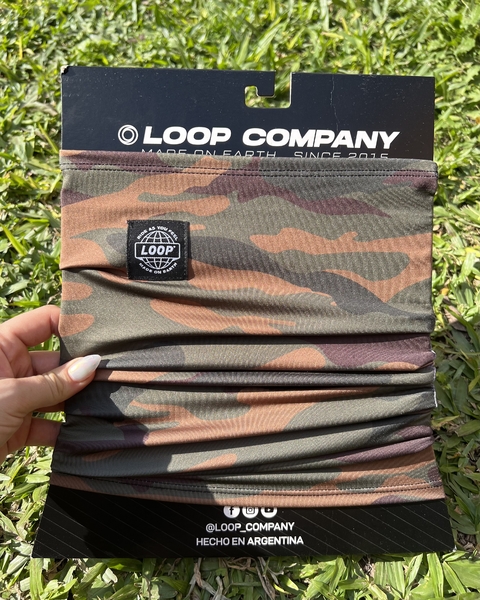 Cuello térmico camuflado