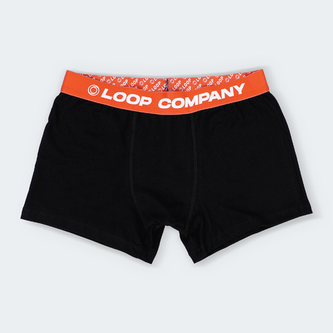 Bóxer loop negro/ rojo