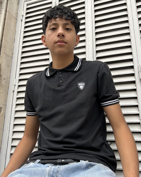 Chomba HK blanca y negro