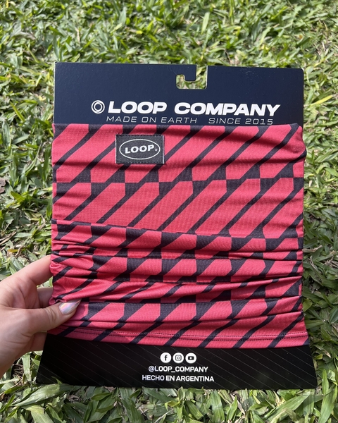 Cuello térmico patrón rojo