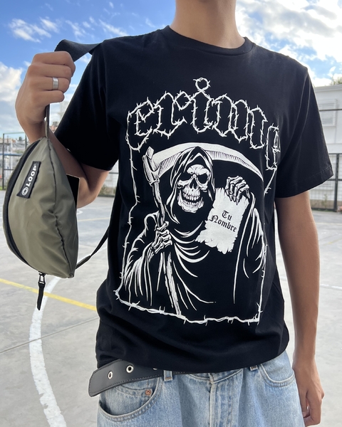 Remera Crime Tu Nombre