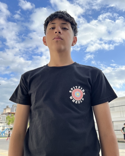 Remera Spitfire negra