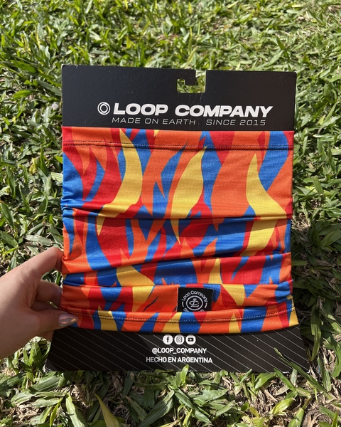 Cuello térmico llamas colores - comprar online