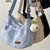 Bolsa de Ombro Veludo Xadrez