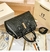Bolsa Executiva em Couro com Design de Crocodilo - BoldBag 