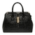 Bolsa Executiva em Couro com Design de Crocodilo - loja online