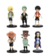 Kit C/6 Bonecos - One Piece Zoro; Luffy; Piratas