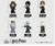 Blind Box Sortido Harry Potter - Kit C/2 Mini Bonecos Sortido - monsterimportacoes