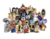 Kit C/18 Blocos De Montar - Personagens Disney Minifigures