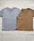 Camiseta algodón escote en v - comprar online
