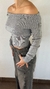 Sweater off shoulder