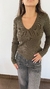 Sweater escote en v