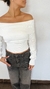 Sweater off shoulder - comprar online