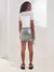 Cropped de Ribana com Tule - comprar online