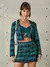 Blazer Cropped Xadrez