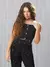 Cropped de Sarja Preto
