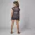 Trijunto Feminino Infantil Cropped e Short e Colete em Tela - loja online