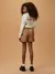 Short Saia Marrom - comprar online