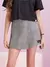 Short Saia Tweed Xadrez