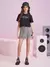 Short Saia Tweed Xadrez - comprar online