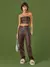 Cropped em Fake Leather - Bu e Bi Moda Infantil
