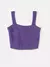 Cropped Tricot Roxo na internet