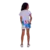 Conjunto Feminino Infantil De Short Estampado E Cropped na internet