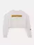 Casaco Cropped Off White - comprar online