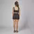 Trijunto Feminino Infantil Cropped e Short e Colete em Tela - Bu e Bi Moda Infantil