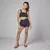 Trijunto Feminino Infantil Cropped e Short e Colete em Tela na internet